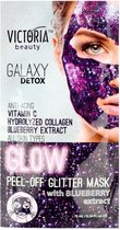 Victoria Beauty - Peel-Off Masker Detox Glitter Glow Violet 10 ml.