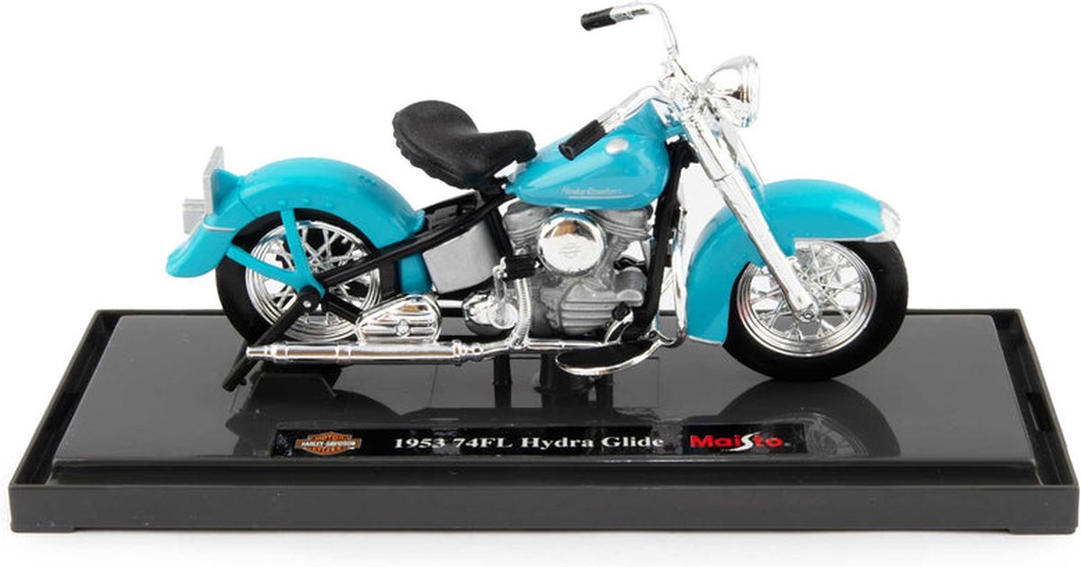 Harley Davidson 74FL Hydra Glide 1953 Blue