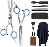 Kappersschaar - Kappersmantel - Kappersset - Uitdunschaar - Kapperskam - Knipkam - Kappersschaar Set