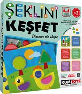 Kumtoys® Montessori Speelgoed - Knutselen meisjes - Knutselen jongens - Knutsel set - Spelletjes voor kinderen - Ik leer vormen - Ontdek de vorm - Pasen - Cadeau