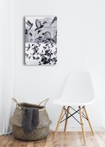 Muurdecoratie Vogels - Schilderij op plexiglas - Wall Art - Schilderij - 65 x 85 cm - Woonkamer - interieur design - Music Wave Art