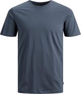 Jack & Jones organic basic O-hals shirt blauw - XXL