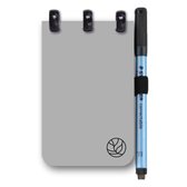 GreenBook Pocket - mix lijn & blanco - Grey - A7 - Whiteboard Notebook