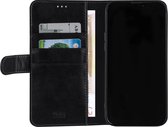 UNIQ Accessory Zwart hoesje voor iPhone 13 Pro Max - Book Case - Pasjeshouder - Magneetsluiting