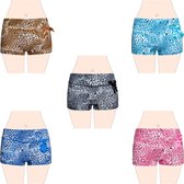 Dames boxershorts Fine Woman 7 pack panter M