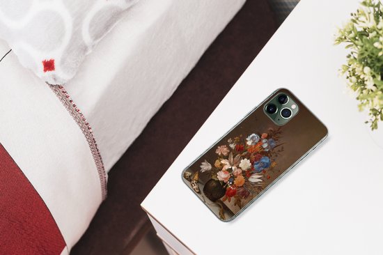 Coque iPhone 11 Pro Max - Nature morte aux fleurs - Art - Maîtres anciens - Siliconen