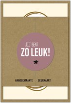 Geurkaartenonline.nl – Elements 46 - Geurzakje - Wenskaart - Geurkaart – incl. envelop