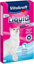 Vitakraft Cat Liquid Snack - Zalm & Omega - 6 x 6 st