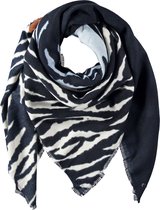 TAIFUN Dames Sjaal met tijgerprint