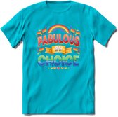 Fabulous By Choice | Pride T-Shirt | Grappig LHBTIQ+ / LGBTQ / Gay / Homo / Lesbi Cadeau Shirt | Dames - Heren - Unisex | Tshirt Kleding Kado | - Blauw - 3XL