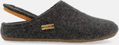 Haflinger Everest Classic Pantoffels kleur Antraziet - Maat 38 - 100% wolvilt