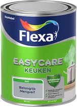Flexa Easycare Muurverf - Keuken - Mat - Mengkleur - Betongrijs - 1 liter