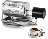 Luxiqo® Koffieboon Draaier – Koffieboon Roosteren Braadpan– Cilinder – Koffiebonen Roosteren – Voor Thuis - Verwarmt niet