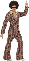 Hippie Kostuum | Groovy George 70s Heren Kostuum, Old School Man | Medium | Carnaval kostuum | Verkleedkleding