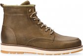 Van Dalen  - Veterboot leer - Green - 45