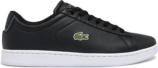 Lacoste Carnaby BL21 1 SMA Heren Sneakers - Black/White - Maat 41