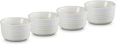 Le Creuset aardewerk mini ramekin set van 4 100ml meringue
