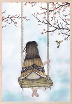 That's  Mine poster "Wondering fairy girl" 50x70
