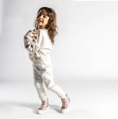 alisé Meisjes joggingpak teddy bear met capuchon 110 Beige