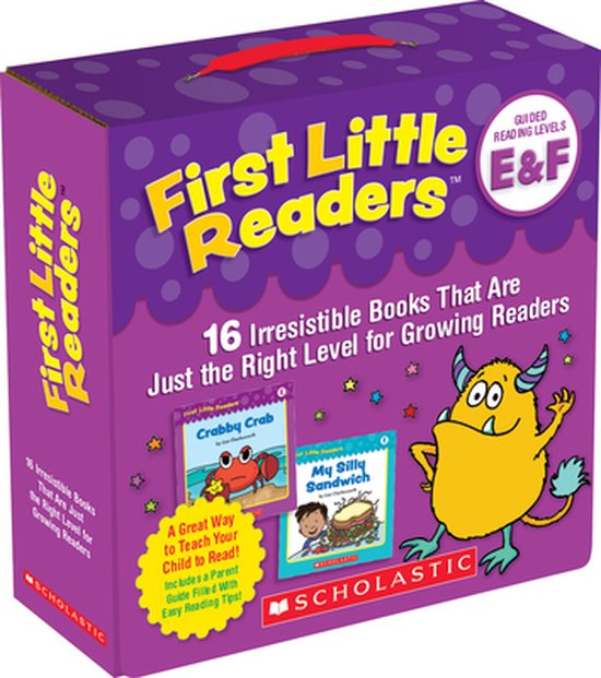 First Little Readers Guided Reading Levels E  F Parent Pack  ... - cover