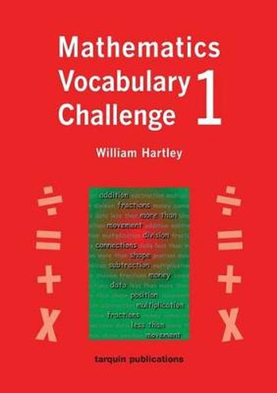Mathematics Vocabulary Challenge One - cover