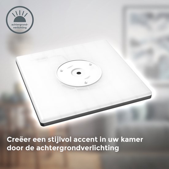 Plafonnier LED Indirect 22W 3000lm – Lumière Blanc Neutre 4000K Ultra-Plat 58x20 Cm Moderne & Élégant