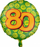 Happy foil balloons - 80 years
