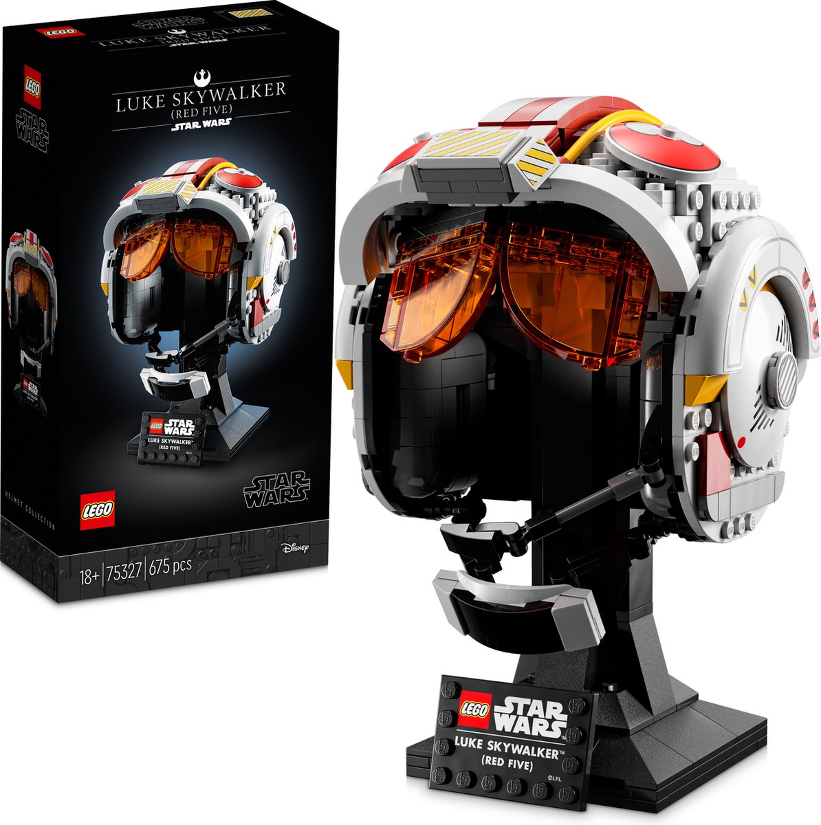 LEGO Star Wars Luke Skywalker (Red Five) Helm - 75327 — afbeelding 2