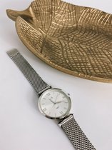 Horloge Elegant - Polshorloge - Klassiek Zilver