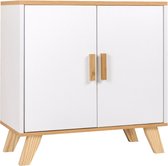 Homesse Floor Standing Cabinet - badkamerkast - badkamerkasten wit hout - badkamerkast staand - badkamerkast hangend - badkamerkastje wit inbouw - kolomkast staand