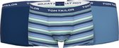 TOM TAILOR  Buffer 3-Pack Heren Boxershort met korte pijpen - Blauw - Maat S