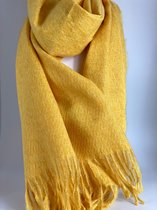 Sjaal Dames - Sjaal - Scarf - Geel