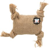 Trixie Kattenspeelkussen 10 X 10 Cm Jute/pluche Beige