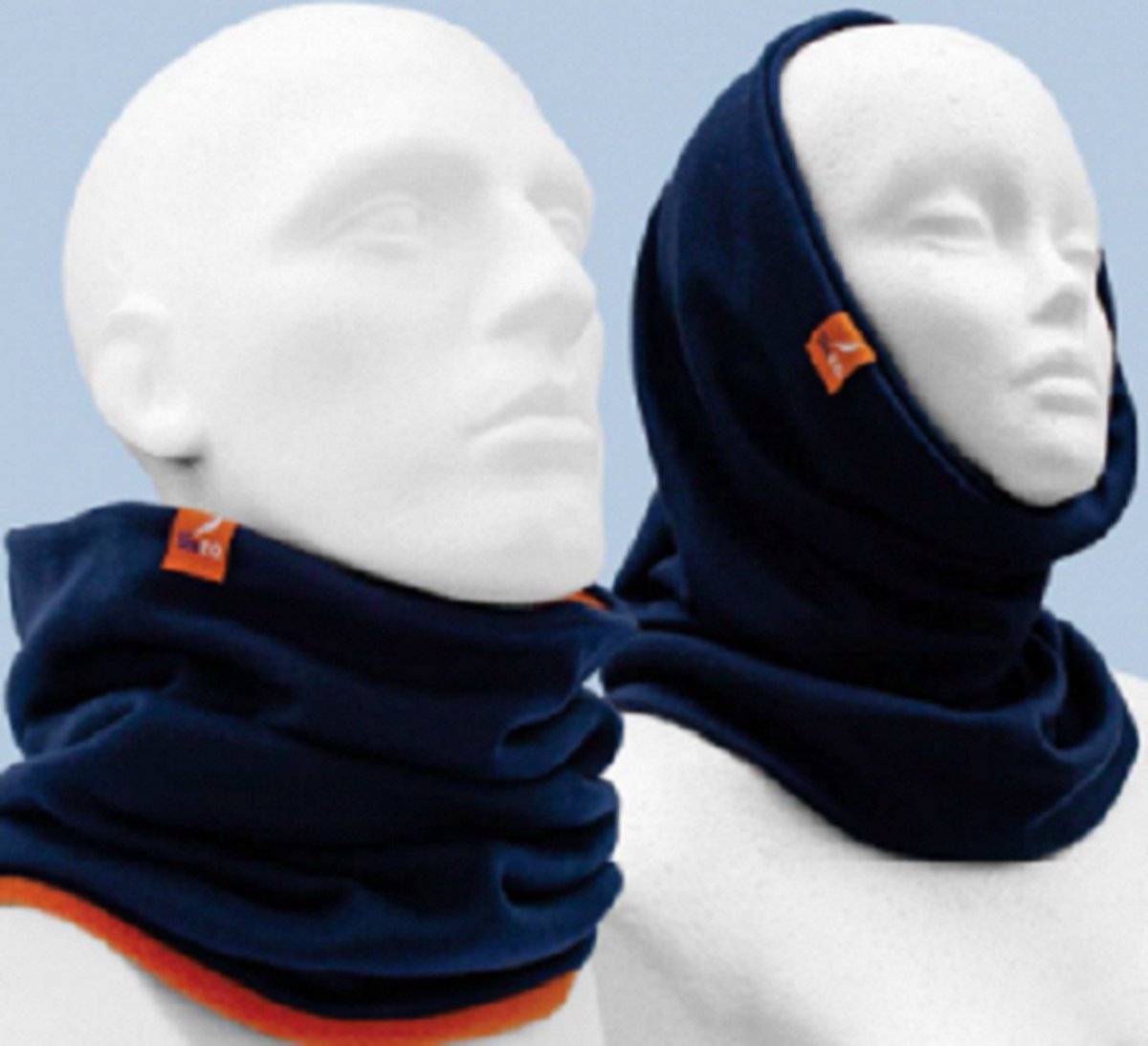 Loop Sjaal Marinelook | Cotton & Fleece