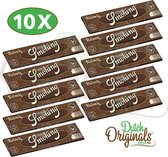 Smoking Brown King Size Rolling Papers – Vloeipapier - Rolling Papers - Bruine Vloei -Lange vloei – 10 stuks