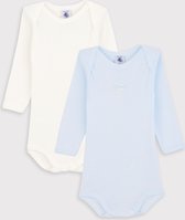 Petit Bateau Set van 2 Baby Jongens Rompertje - Maat 74