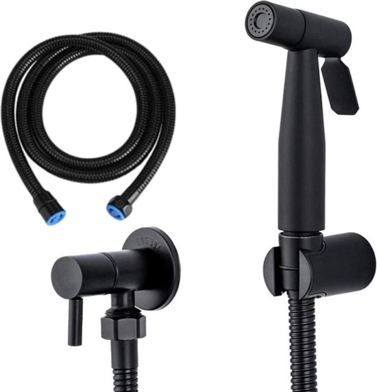 Chroom bidet sproeier voor warm en koud
