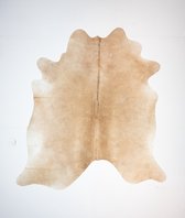KOELAP Koeienhuid Vloerkleed - Beige Egaal - 205 x 220 cm - 1004396