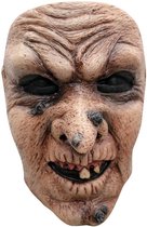 Partychimp Gezichtsmasker Heks Halloween - Latex - Beige - One-size