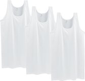 3 stuks SQOTTON onderhemd - King size - wit - Maat- 4XL/5XL