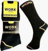 Workman - Werksokken heren - 10 paar - Maat 43-46 - Zwart