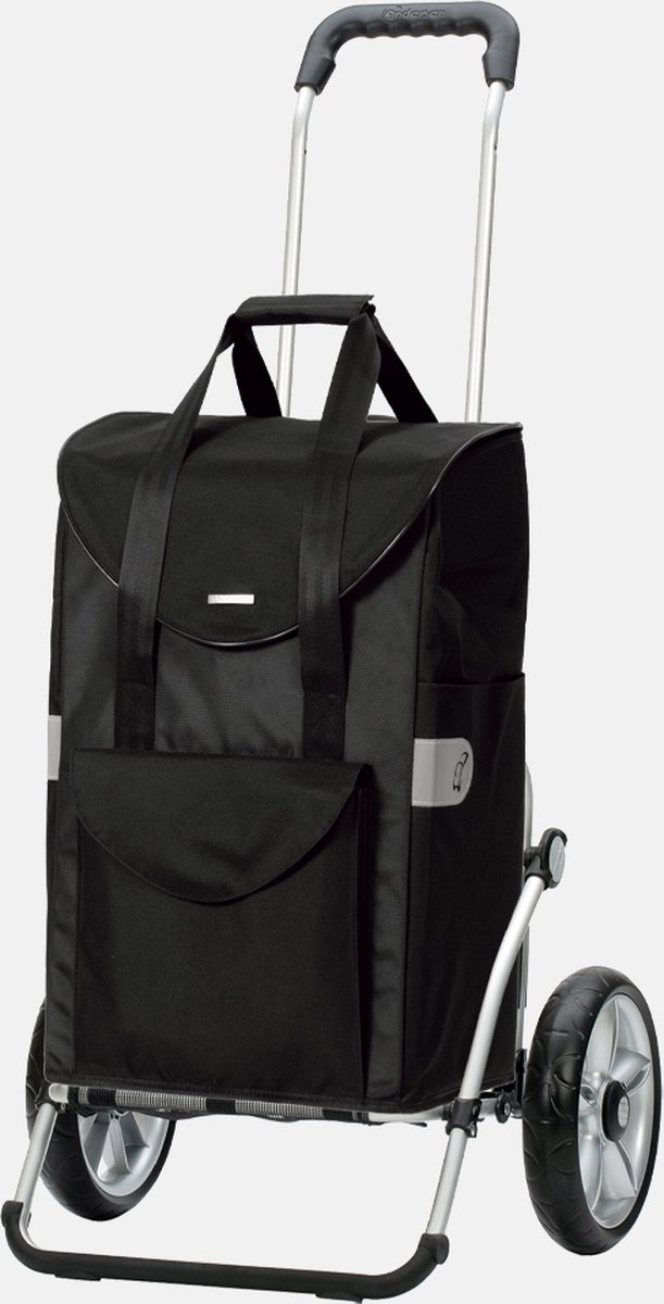 Andersen Royal Shopper Senta (kogellager) boodschappentrolley Black