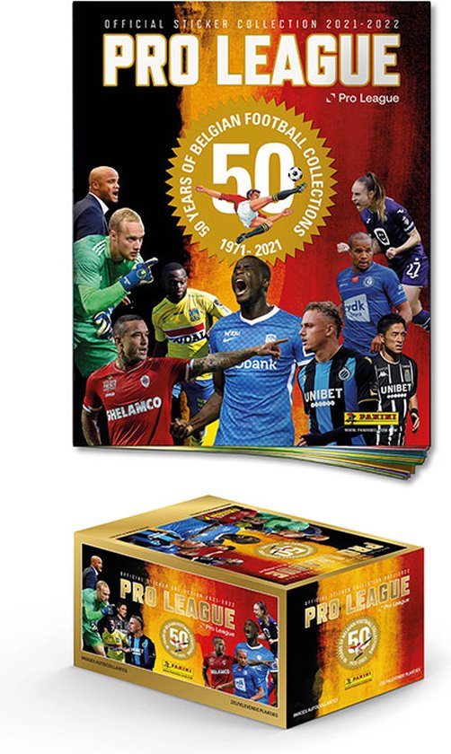 PANINI PRO LEAGUE 2022 1 ALBUM + 100 ZAKJES XXL PROMO PACK