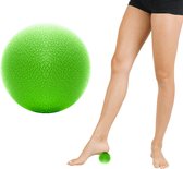 Springos Massage Bal | Triggerpoint Bal | Massage | Lacrosse Bal | Groen | 6 cm
