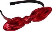 Jessidress® Haarband Haar Diadeem met buigbaar strik Hoofdband - Rood