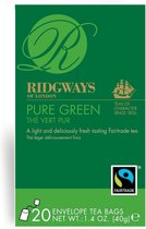Ridgways thee Pure green-20* zakjes pure groene thee-groene thee-Fairtrade thee