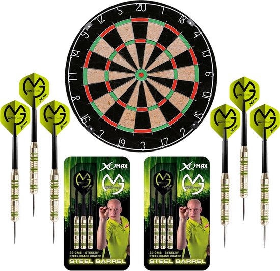 Ondraaglijk ring Fraude Dragon Darts Michael van Gerwen Octane set – dartbord – 2 sets - dartpijlen  – dart... | bol.com