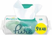 Pampers Aqua Pure Billendoekjes - 432 doekjes