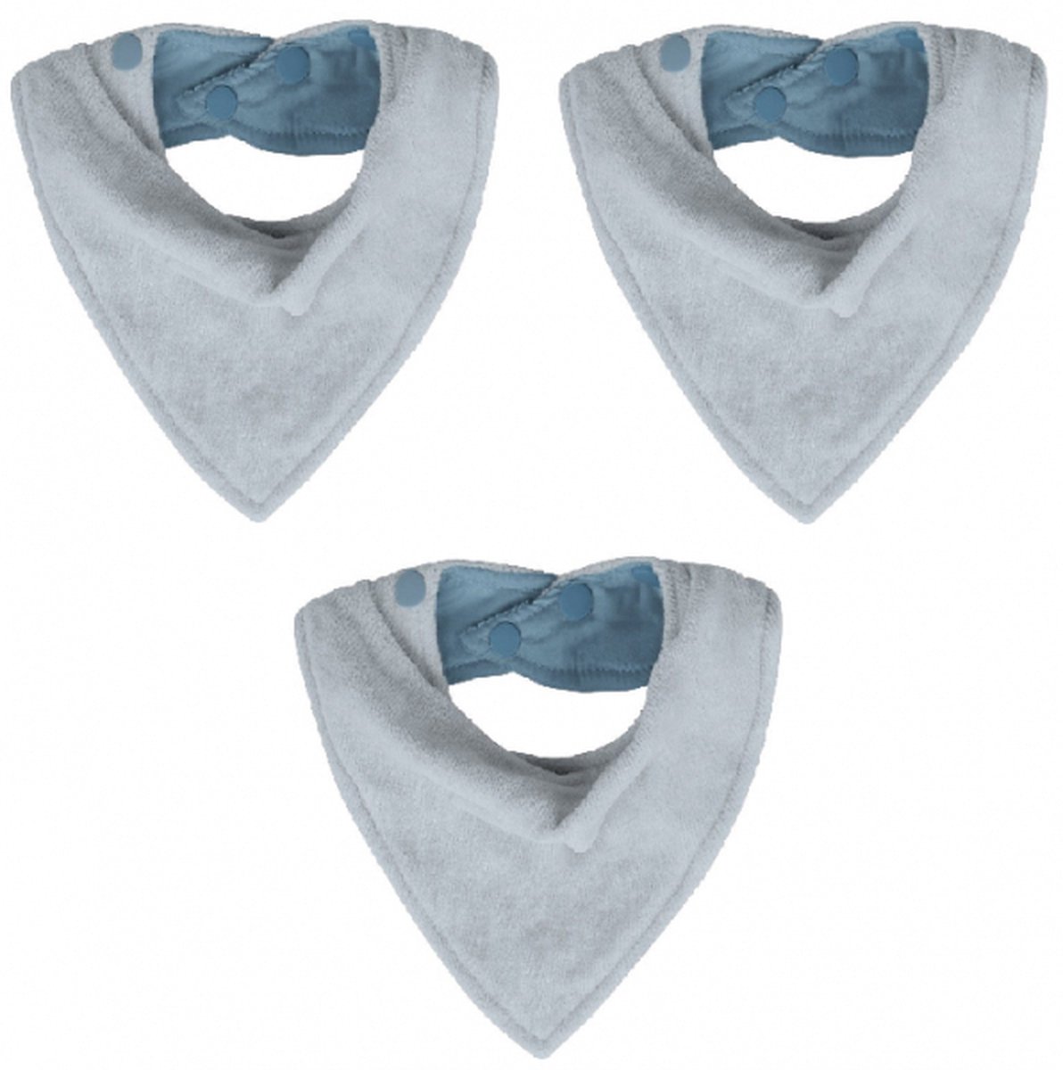 Silly Billyz Bavoir Bandana Dentition Coton Menthe - Ultra Absorbant Imperméable