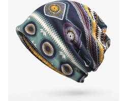 Beanie- Boasty ® Cultura - Muts, uniseks Vissers Beanie Retro Navy Style Beanie - Hippie -Beanie - Hippie - One size - hippie accessoires-retro - Hoed- kerstcadeau